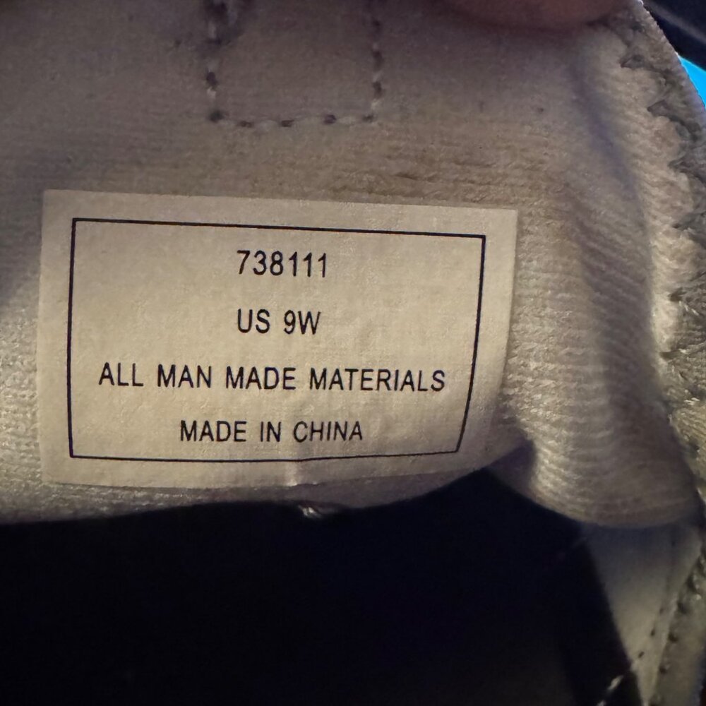 Cheeks Womens Energy Pad Sport Sandals Size 9W Tony Little Reflective Shoes - Picture 10 of 11